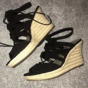 strappy sandal wedges